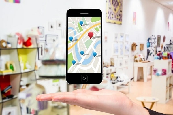 Google Map ในมือถือ