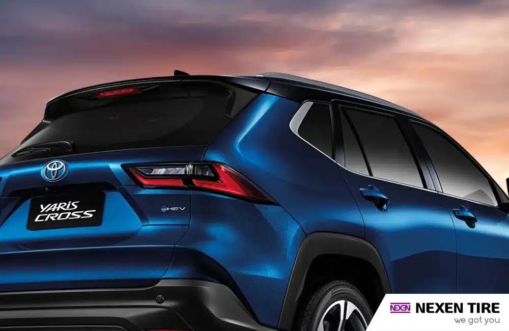 ดีไซน์ด้านท้าย Toyota Yaris Cross 2024