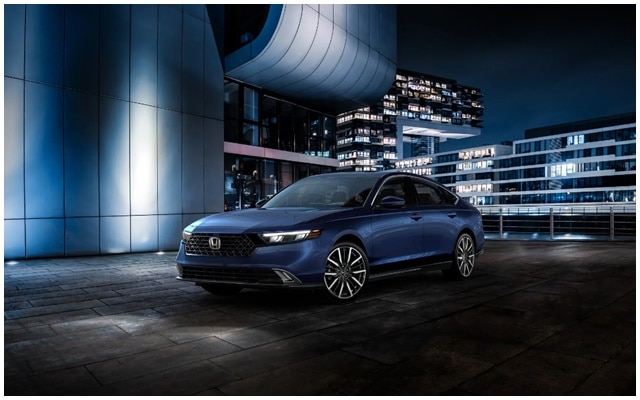 Honda New Accord G11 สีน้ำเงิน