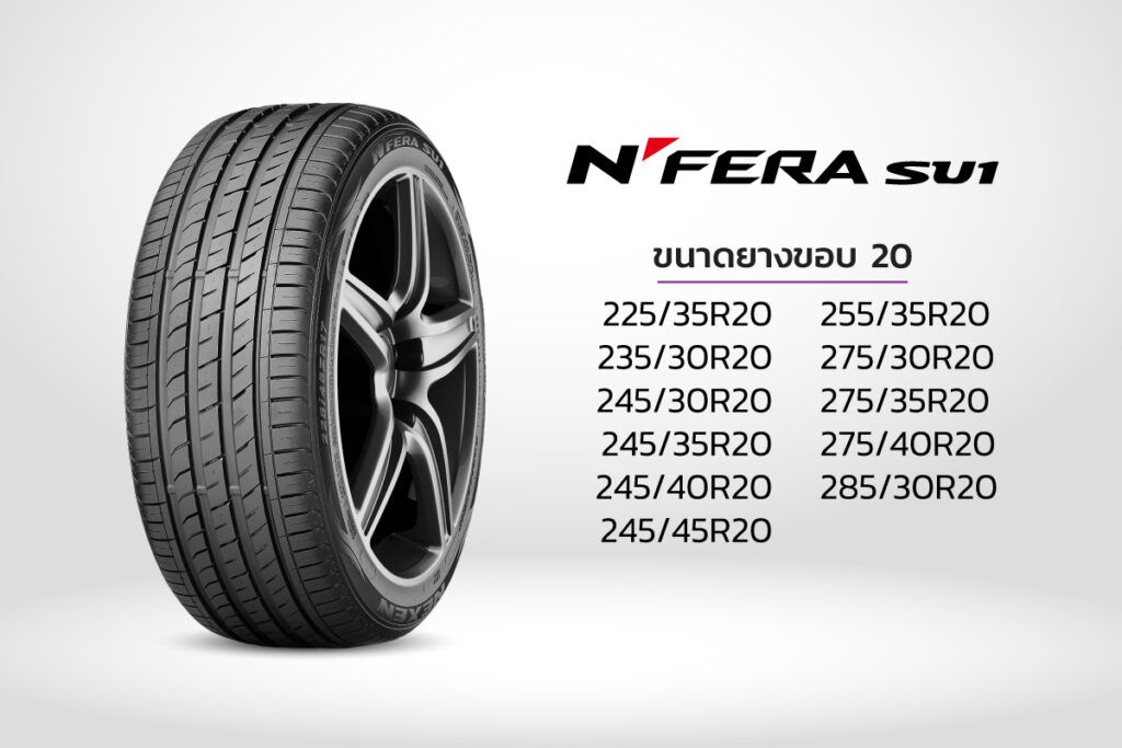ยางรถยนต์ขอบ 20 NEXEN N'FERA SU1