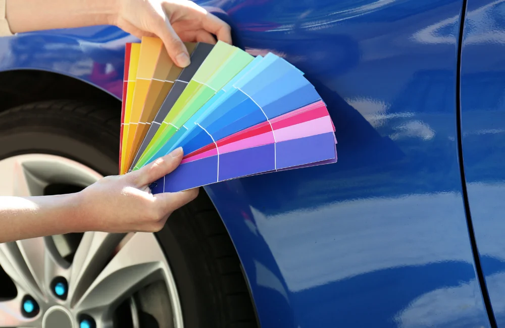 ประเภทสีรถที่นิยมใช้ทำสี