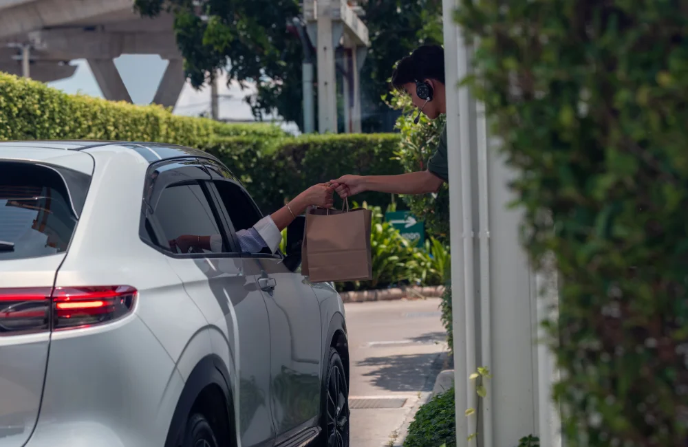 ขั้นตอนพื้นฐานในการใช้บริการ Drive Thru 